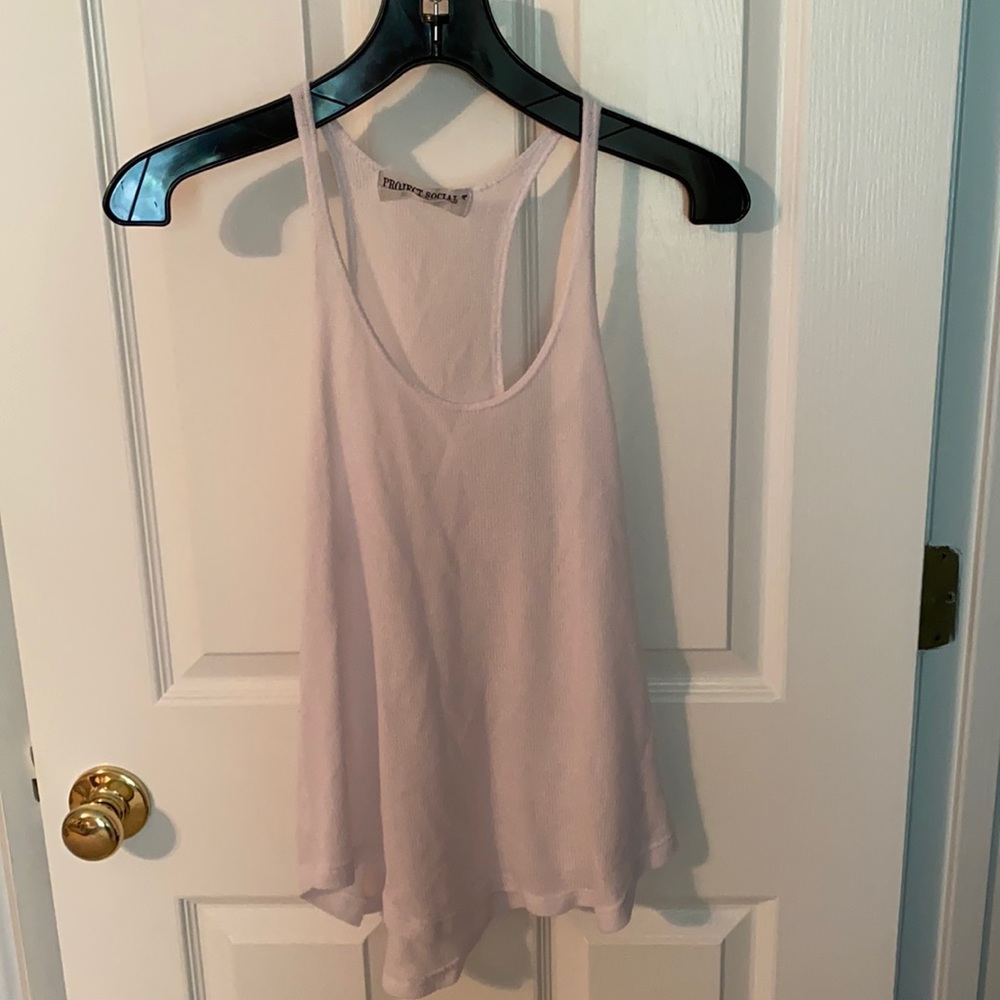 White tank top